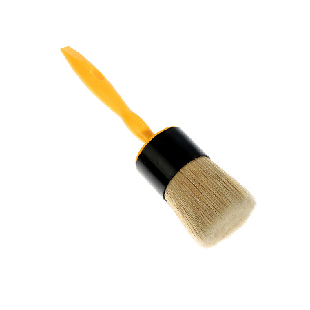 Кисть круглая "Эксперт" КР-55 натуральная щетина пластиковая ручка Акор *5/60