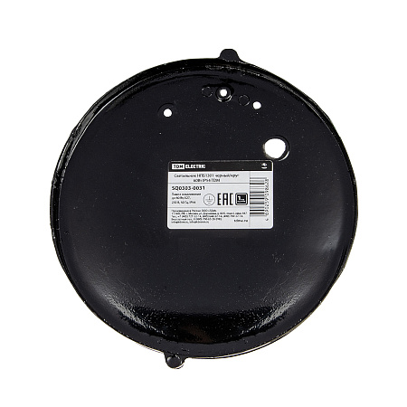 Светильник накладной 60Вт круг черный НПБ1301 TDM SQ0303-0031 *1/12