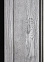 Дверь межкомнатная глухая ESTETICA 303 ПВХ Санторини Серый 600 мм BROZEX-WOOD *1
