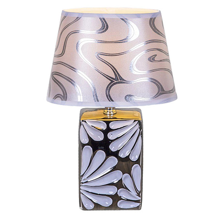 Лампа настольная 01842-0.7-01 Е14 40Вт (керамика+абажур) *1/24