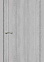 Дверь межкомнатная глухая ESTETICA 300 ПВХ Санторини Серый 800 мм BROZEX-WOOD *1