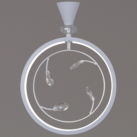 Светильник подвесной светодиодный 05476-0.9-03 WH LED 20W S=6м2  *1/12