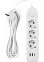 Удлинитель 3 розетки 3м с/з выкл 2хUSB-A+USB-C ПВС 3*1мм2 10А мощ.нагр 2500Вт ОНЛАЙТ *1/50
