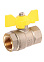 Кран шаровый 1/2" (Ø15) ГАЗОВЫЙ М/М бабочка GAZ LD Pride 47.15. (аналог ЖЗ48) *1/17