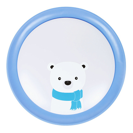 Светильник светодиодный акриловый 400мм 48W 6016B/24W*2 blue 3 реж., пульт S=10м2 VERNER LIGHTING *1/10