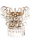 Бра B0108/3W   Брызги   3*60W E27 (h=250, w=140, l=280)  VERNER LIGHTING *1