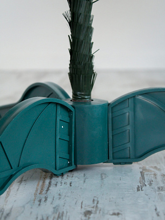 Елка  искусственная "Элитная" серебро 2,2м *1/6