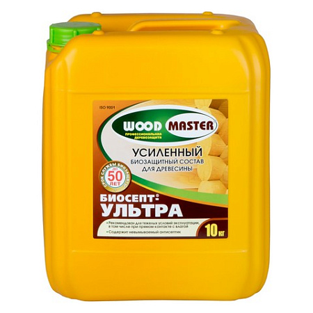 Антисептический состав Биосепт-УЛЬТРА 10 кг WOODMASTER *1/60