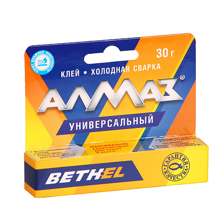 Клей хол.сварка "Алмаз" 30 г универсал   *10/90