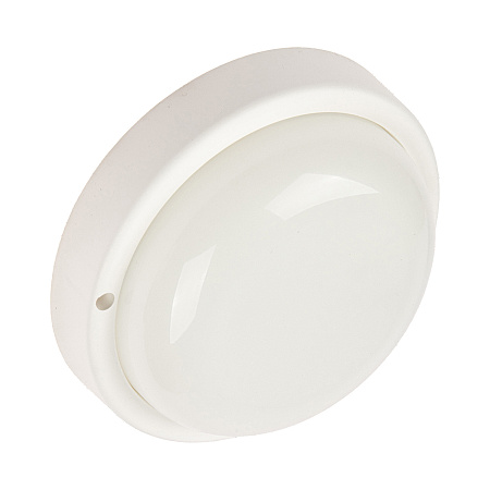 Светильник накладной светодиодный 8Вт 4.0К 680Лм IP65 D140*51 круг белый ЖКХ Gauss 126411208*1/40