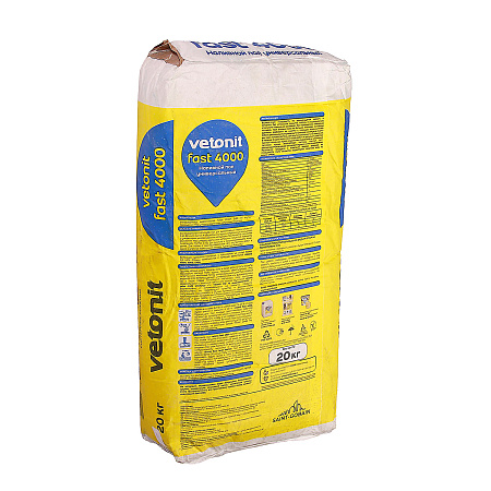Пол наливной 4000 фаст универсальный 20кг Vetonit *1/54