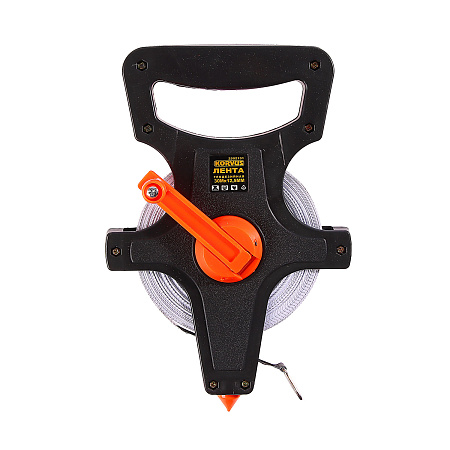 Рулетка 30м х12,5мм геодезическая пластик. корпус фиберглассовая лента арт.2502131 Korvus *1/24