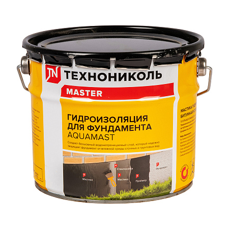 Мастика битумная  3 кг AquaMast Технониколь *1/144