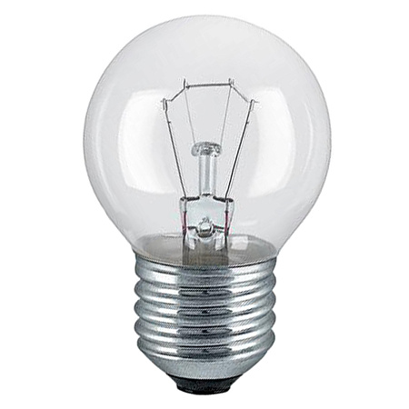 Лампа накаливания 40W Е27 шар прозрачная TDM SQ0332-0002 *10/100