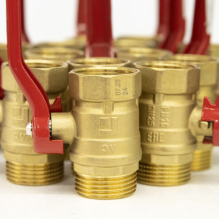 Кран шаровый 1" (Ø25) М/П ручка STI 11Б27п1 (9589) (аналог БМ580) *1/50