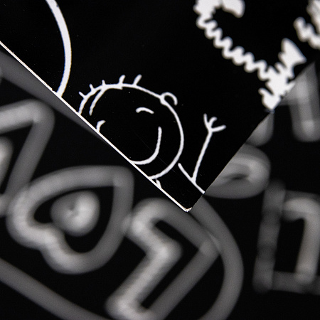 Панель АБС "Черный кофе" (фартук)  (3,0*0,6м) *1