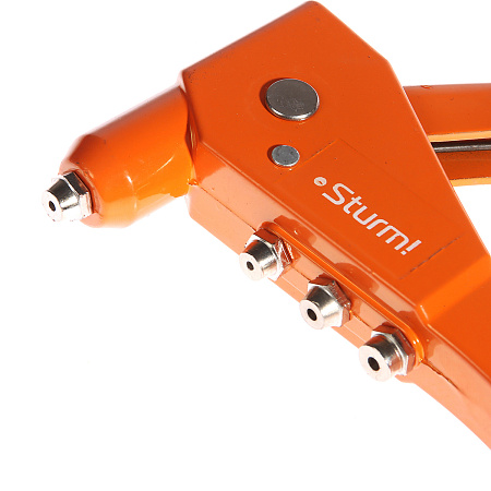 Пистолет заклепочный 250мм заклепки 2,4/3,2/4,0/4,8мм усиленный арт.1070-07-250 STURM *1/6/36**