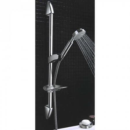 Стойка для душа Accoona G8001 (лейка, шланг, хром) *1/10