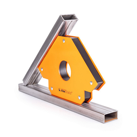 Угольник магнитный углы монтажа 45/60/135 до 45кг FIX-6 FoxWeld *1/6