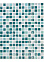 Мозаика SUMMER GREEN/партия 210726 (300*300*4мм) Glass (22 шт/уп) * 22