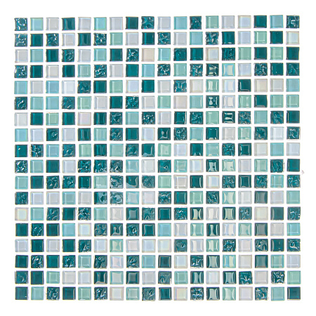 Мозаика SUMMER GREEN/партия 210726 (300*300*4мм) Glass (22 шт/уп) * 22