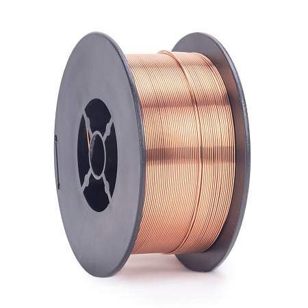 Проволока сварочная омедненная (0,8мм/0,9кг/D100) ER70S-6 FoxWeld *1/18