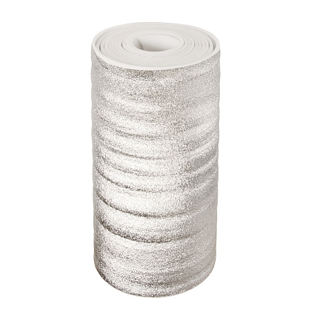 Теплоизоляция для бань и саун Пенотерм НПП 10мм ЛФ (фольгированный ширина 1,2м*15п.м)  *15м