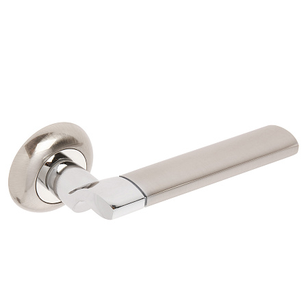 Ручка раздельная НИКЕЛЬ матовый/ХРОМ H-14092-A-NIS/CR Code Deco *1/18