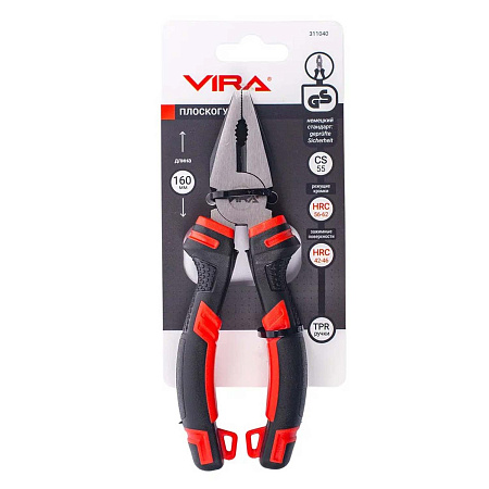 Плоскогубцы 160 мм арт.311040 VIRA  *1/6