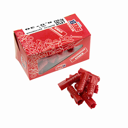 Дюбель распорный тип Т BROZEX  8*30 коробка (50шт) *10
