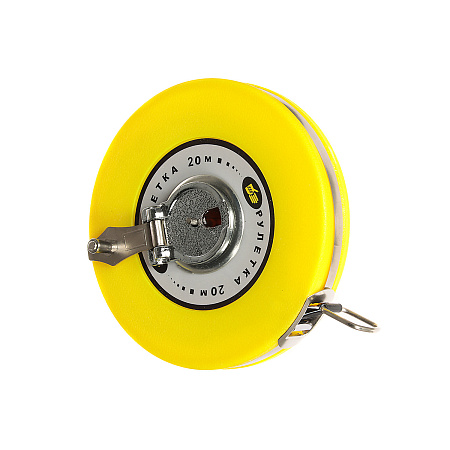 Рулетка 20м х13мм пластик. корпус фиберглассовая лента арт.3017220 888 *1/60