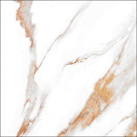 Керамогранит Calacatta Royal грес глаз. белый 600*600*9.5 GT60600103MR Global Tile *1,44 / 43.2