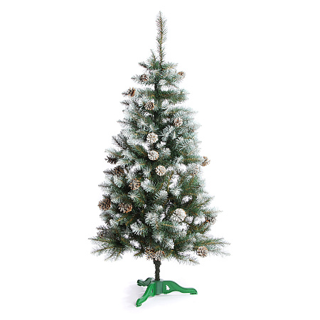 Елка  искусственная ПВХ "Элитная" серебро 1,5м *1/15