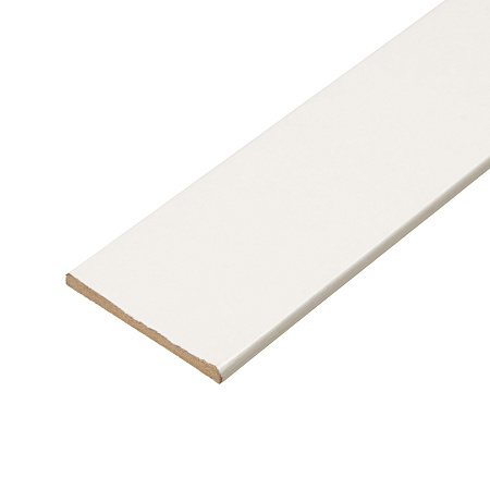 Наличник МДФ плоский Белый 7,5*70*2150мм BROZEX-WOOD *10