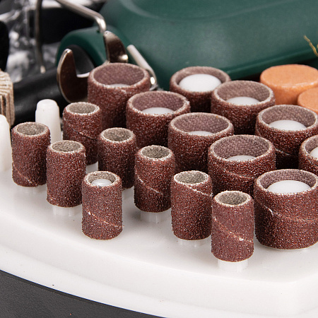 Гравер 170Вт 10000-35000об/м цанга 2,4/3,2мм гибкий вал насадки 210шт FGM 170FS FAVOURITE *1/5