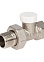 Клапан радиаторный запорный прямой 1/2" (Ø15) М/П CTM CARSVL12 *1/10