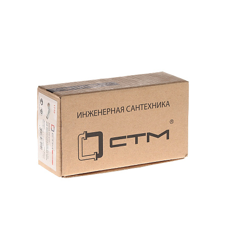 Уголок сан.тех 3/4*1/2" для п/с М/П (хром) СТМ CPLM3412  *1/2