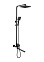 Смеситель д/ванны со стойкой для душа + ручной и тропический душ Fmark FS8145-35 *1