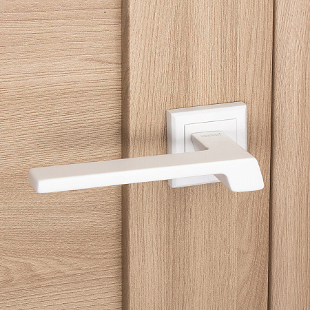 Ручка раздельная БЕЛЫЙ 111К AL НОРА-М *1/20