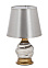 Лампа настольная 16202-0.7-01E E14 40Вт (керамика+абажур) *1/36