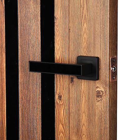 Дверь межкомнатная глухая ESTETICA 303 ПВХ Орех 600 мм BROZEX-WOOD *1