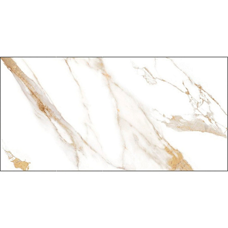Керамогранит Calacatta Royal белый 600*1200*9,5 (0,72*2=1,44*30=43,2) GT120600103MR Глобал Тайл