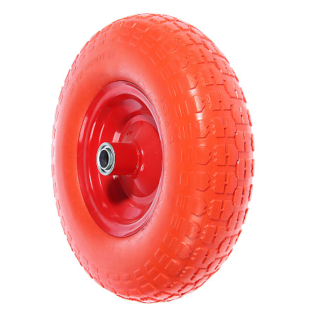 Колесо полиуретановое ступица d16/90мм D330мм PU 4.00-6 (к тачке ВЕ94) *1/5
