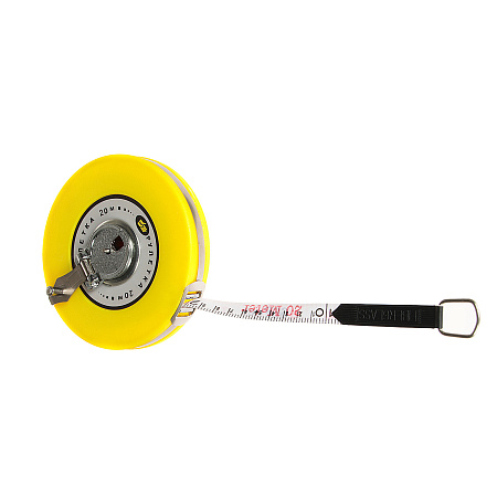 Рулетка 20м х13мм пластик. корпус фиберглассовая лента арт.3017220 888 *1/60