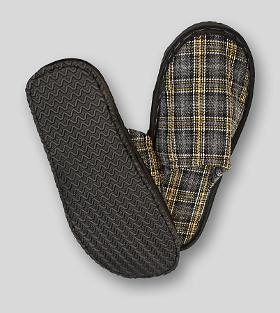 Тапочки домашние мужские (закрытые), арт. 008з  р. 40-45 *12/24