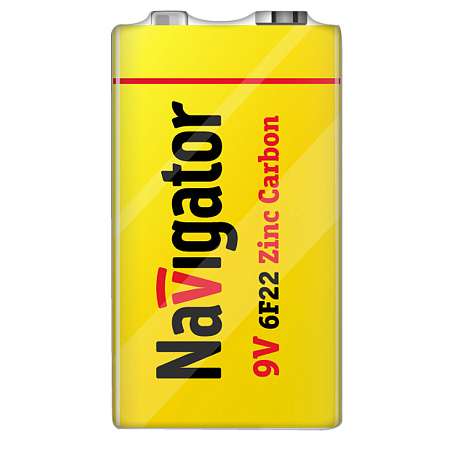 Элемент питания крона Navigator 6F22 NBT-NS 94762  9V   *1/10/400