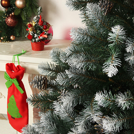 Елка  искусственная "Элитная" серебро 2,2м *1/6