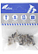 Гвозди мебельные БРОНЗА 1,2*20 (30 шт) флоу-пак "SANBERG" *10