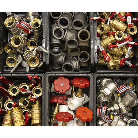 Кран шаровый 1" (Ø25) М/П ручка STI 11Б27п1 (9589) (аналог БМ580) *1/50