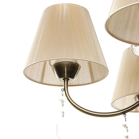 Светильник подвесной N2088/5 AB 5*400W E27 (h=780; d=600) S=20м2 VERNER LIGHTING *1